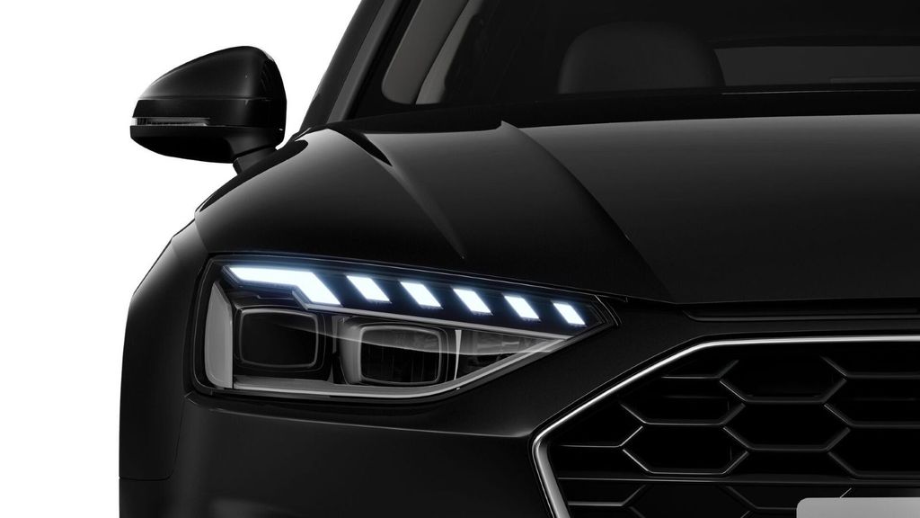 Audi A4 2023 г. Чёрный, пробег 24300 км
