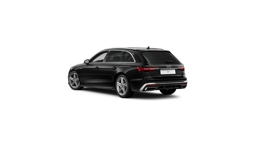 Audi A4 2023 г. Чёрный, пробег 24300 км