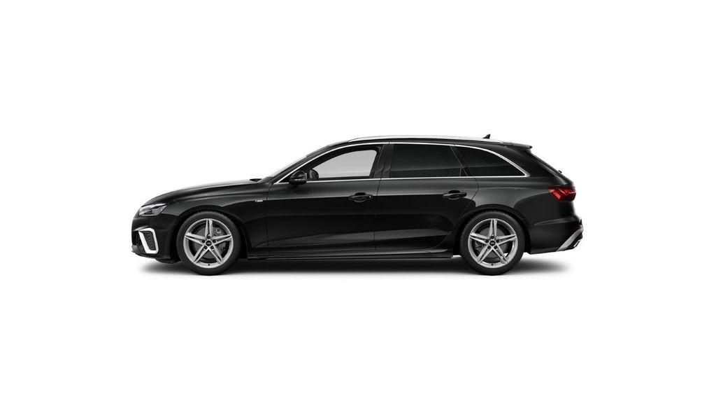 Audi A4 2023 г. Чёрный, пробег 24300 км