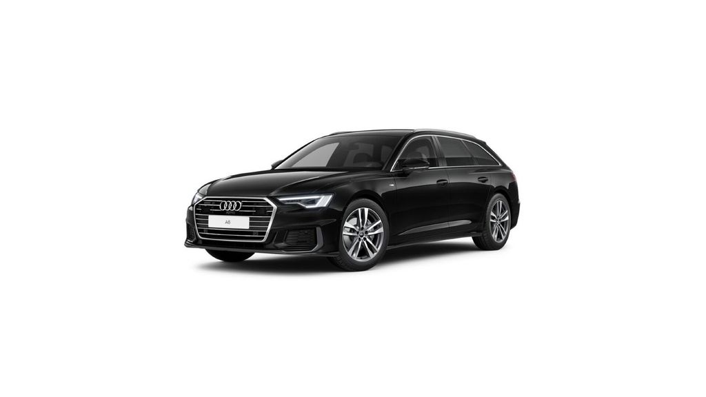Audi A6 2024 г. Чёрный, пробег 47900 км