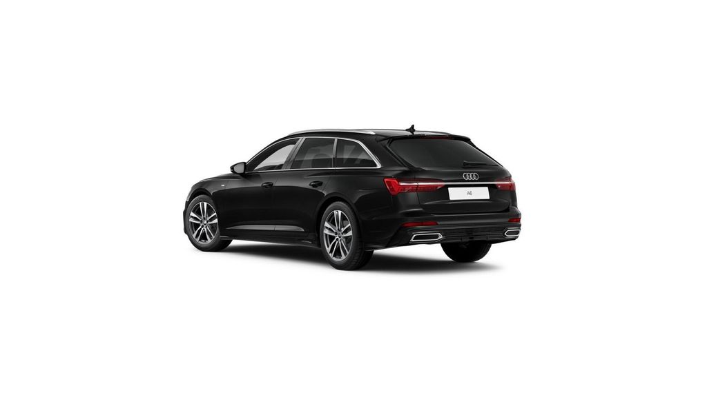 Audi A6 2024 г. Чёрный, пробег 47900 км