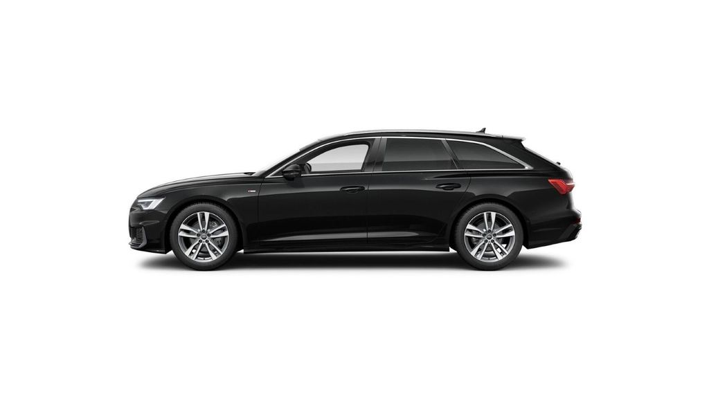 Audi A6 2024 г. Чёрный, пробег 47900 км