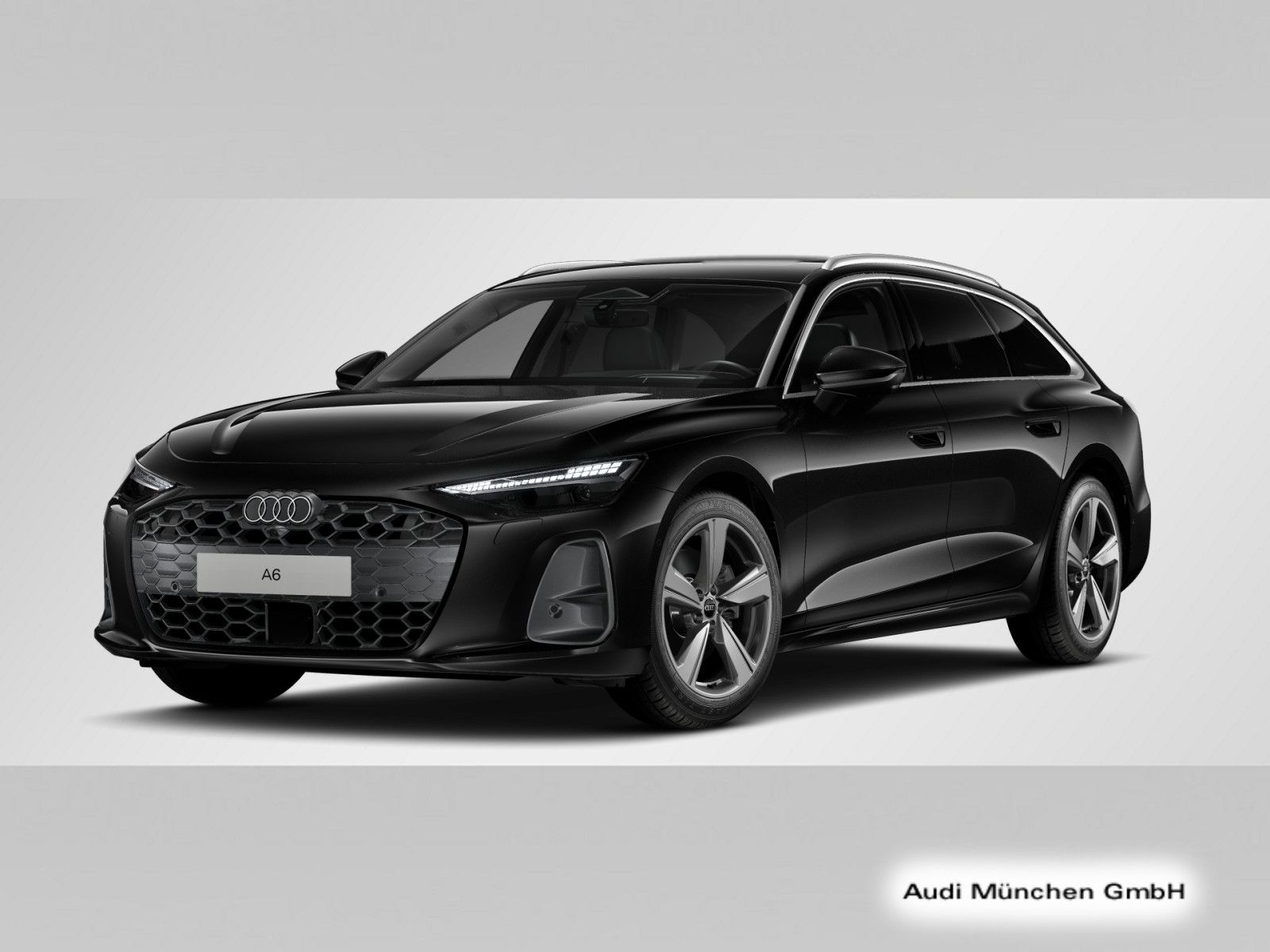 Audi A6 2025 г. Чёрный, пробег 24581 км