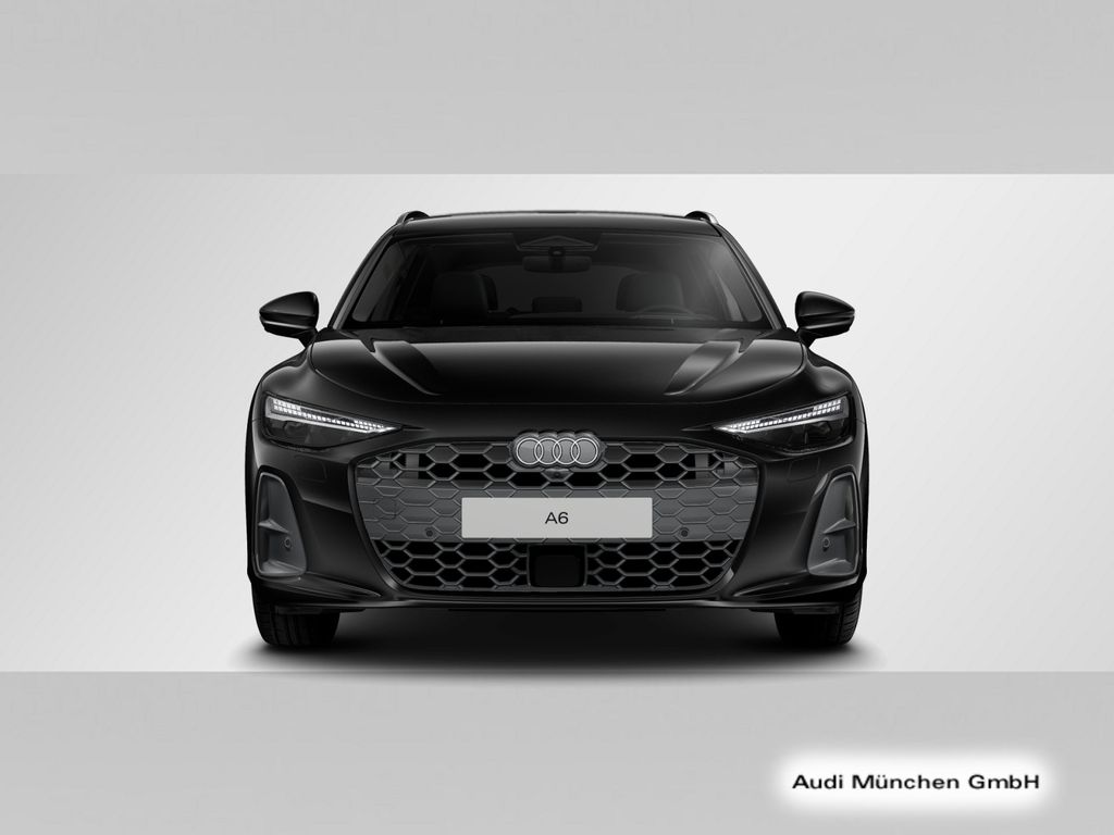 Audi A6 2025 г. Чёрный, пробег 24581 км