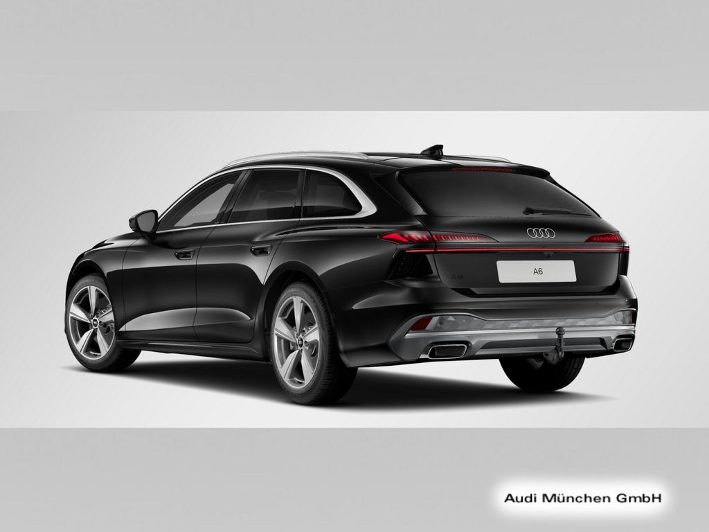 Audi A6 2025 г. Чёрный, пробег 24581 км