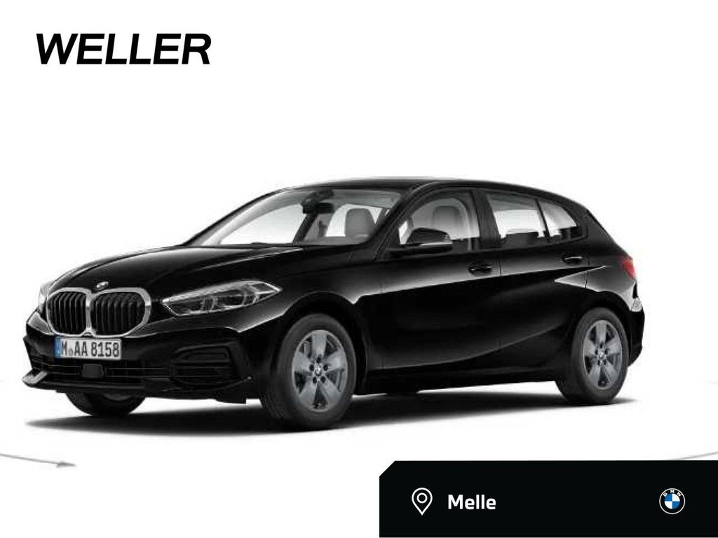 BMW 118 2022 г. Чёрный, пробег 40000 км