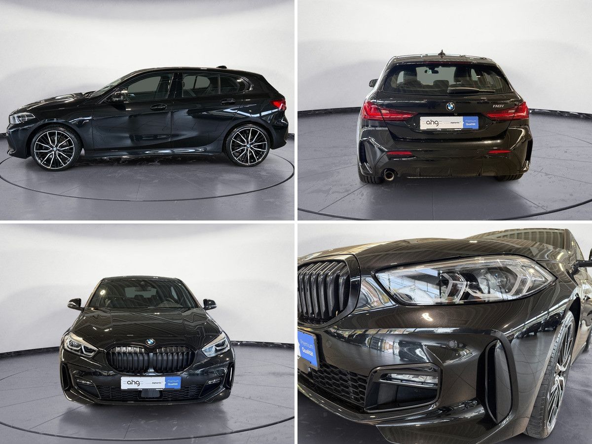 BMW 118 2022 г. Чёрный, пробег 42856 км