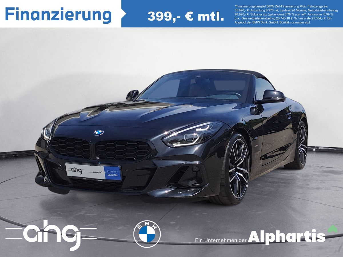 BMW Z4 2023 г. Чёрный, пробег 41335 км