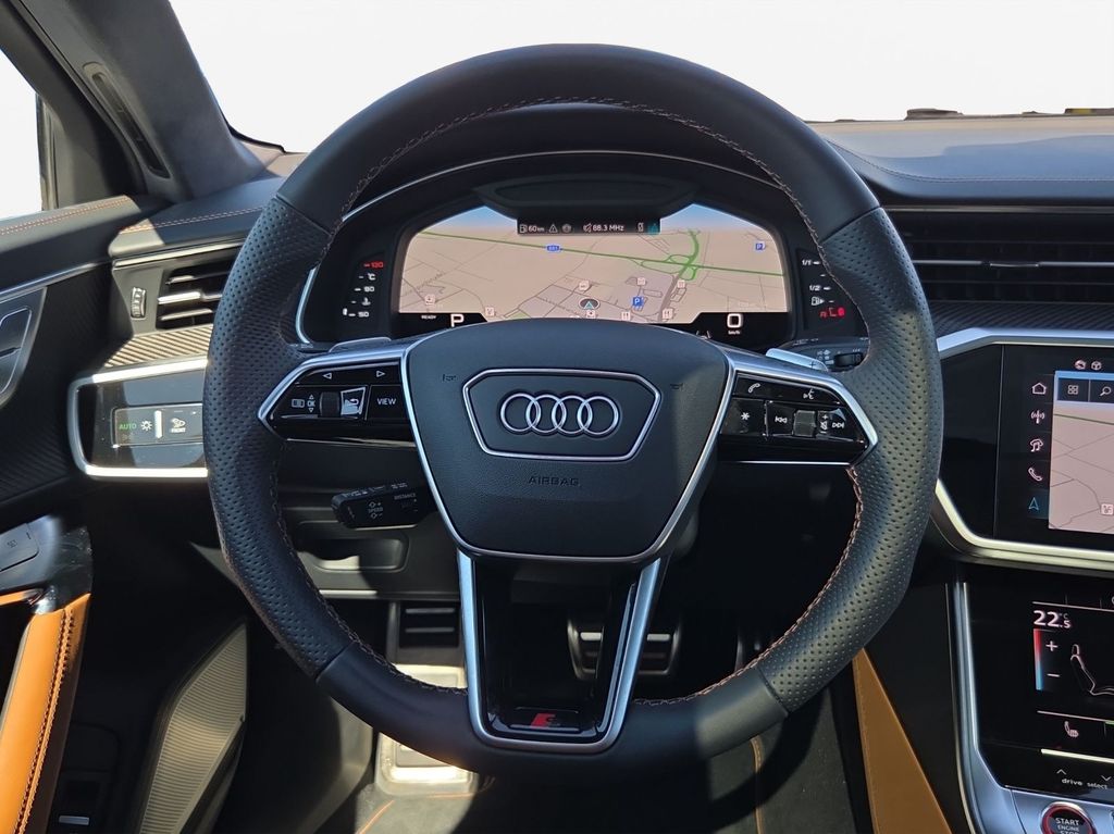 Audi S6 2025 г. Чёрный, пробег 22186 км