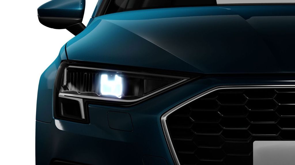 Audi A3 2022 г. Синий, пробег 49968 км