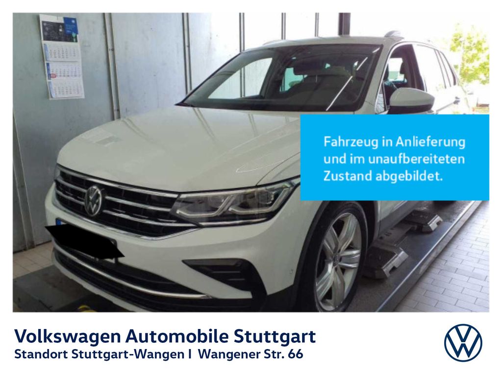 Volkswagen Tiguan 2022 г. Белый, пробег 48455 км