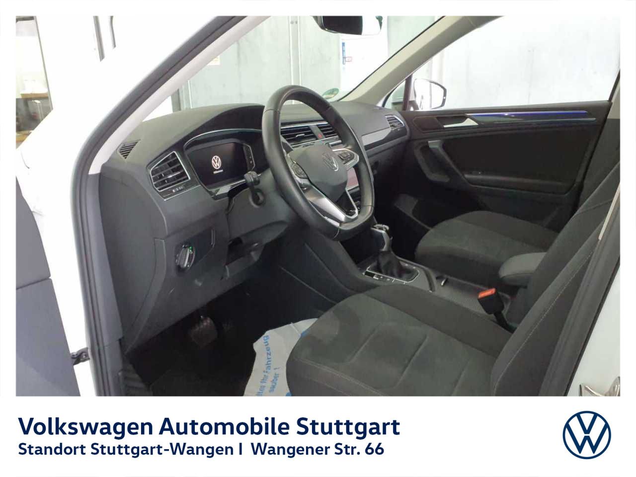 Volkswagen Tiguan 2022 г. Белый, пробег 48455 км