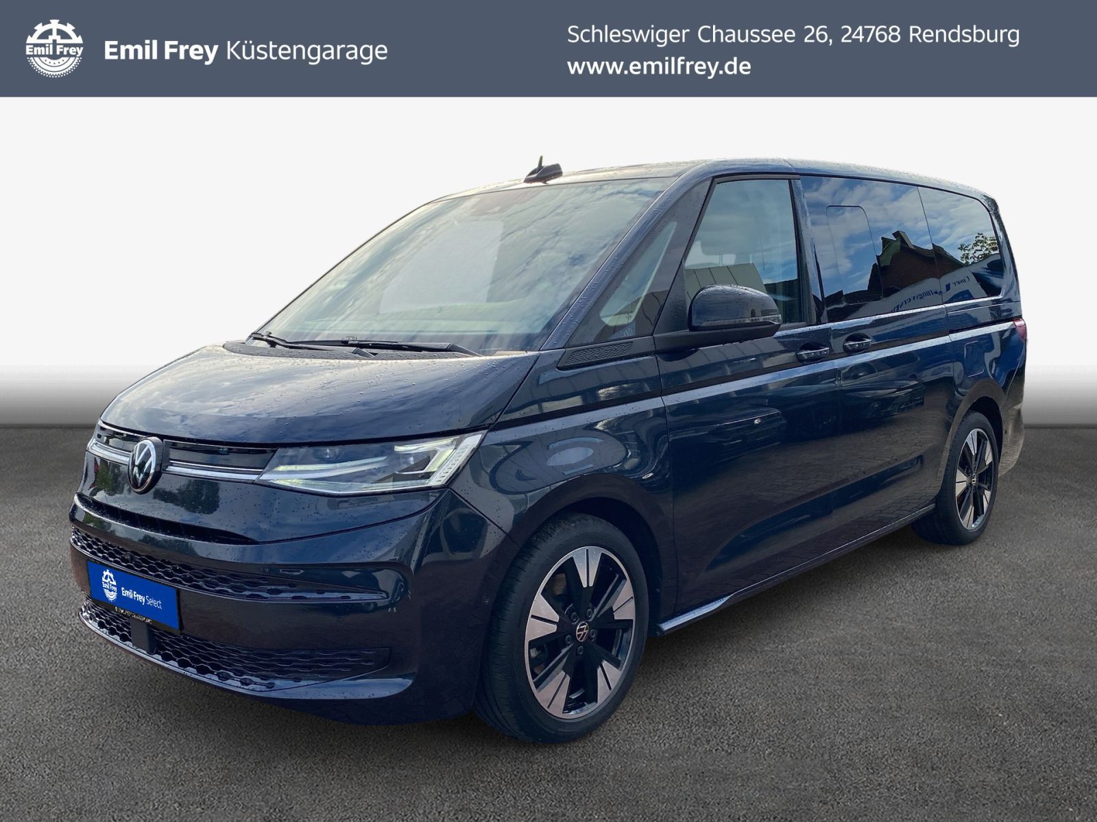 Volkswagen T7 MULTIVAN 2025 г. Синий, пробег 14000 км