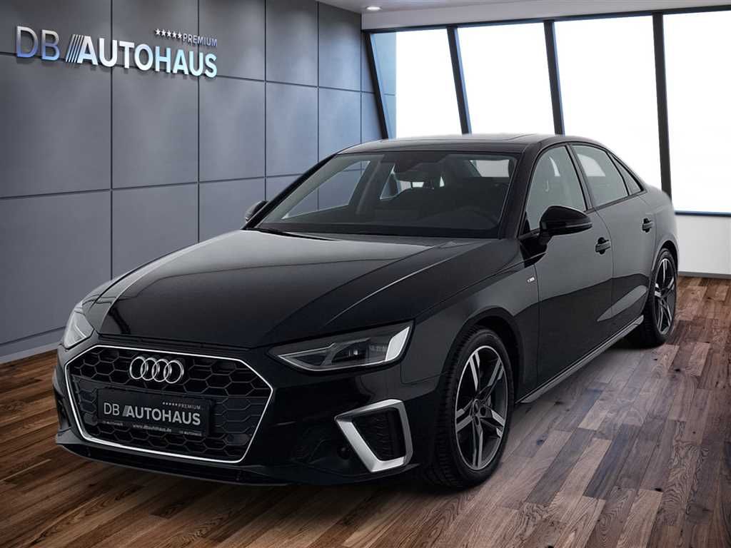 Audi A4 2024 г. Чёрный, пробег 45117 км