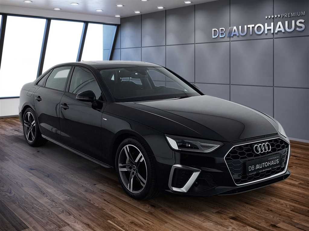 Audi A4 2024 г. Чёрный, пробег 45117 км