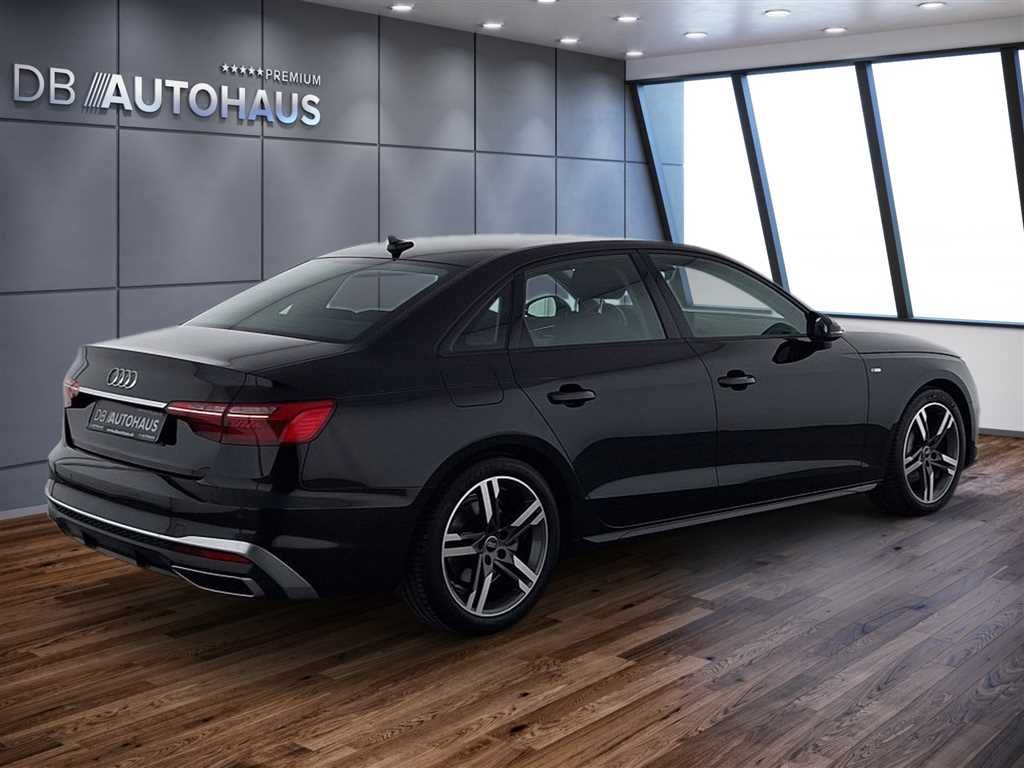 Audi A4 2024 г. Чёрный, пробег 45117 км