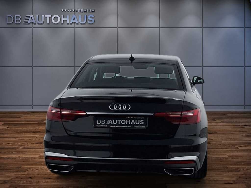 Audi A4 2024 г. Чёрный, пробег 45117 км
