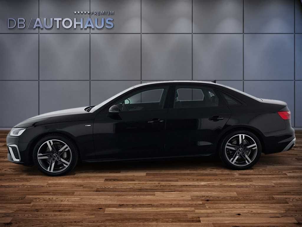 Audi A4 2024 г. Чёрный, пробег 45117 км