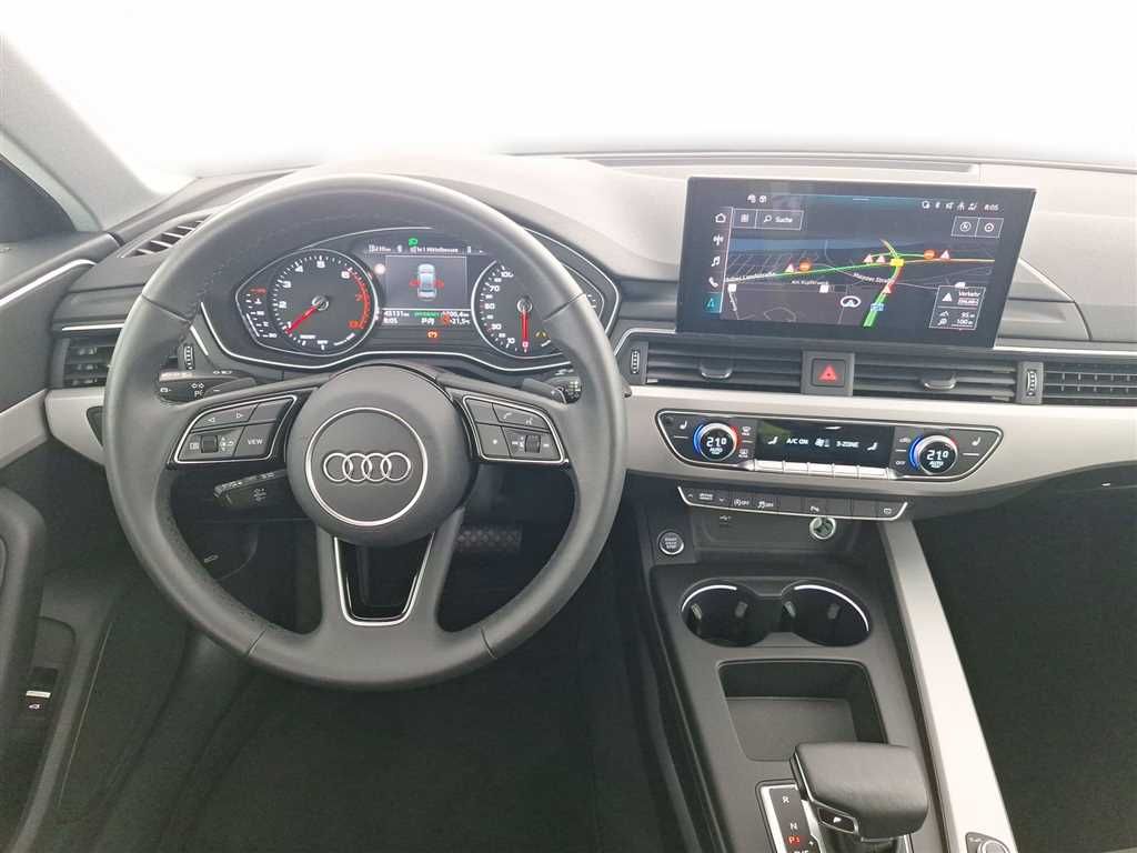Audi A4 2024 г. Чёрный, пробег 45117 км