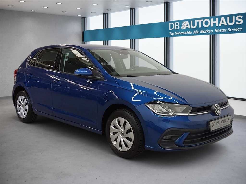 Volkswagen Polo 2024 г. Синий, пробег 21970 км