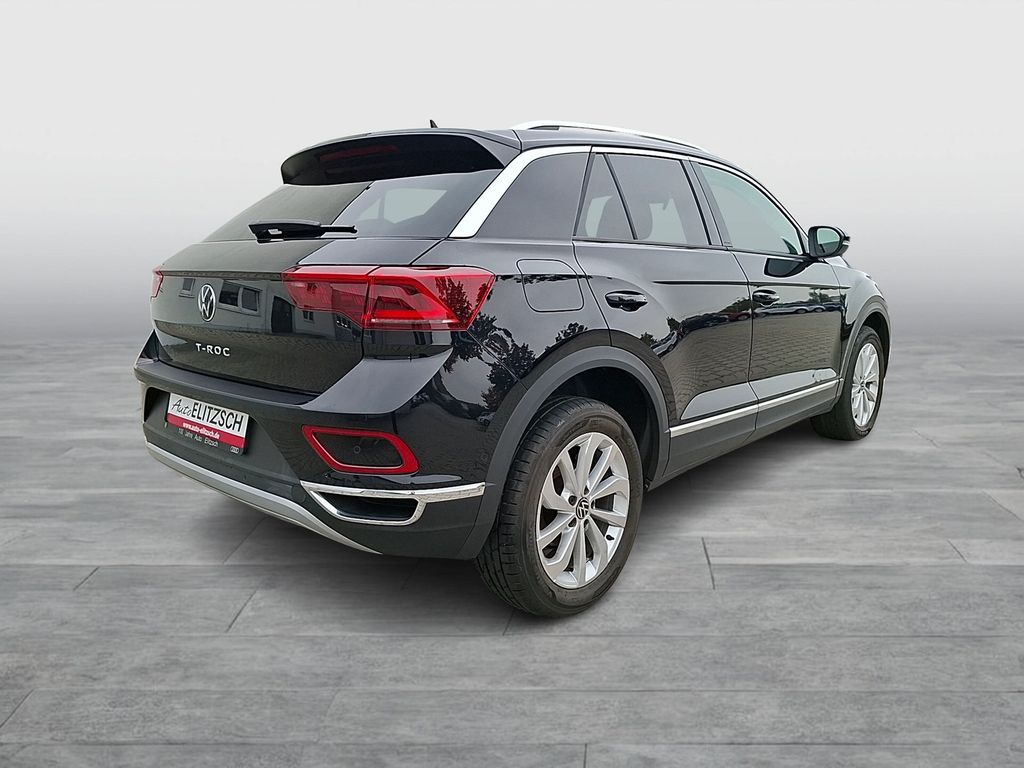 Volkswagen T-Roc 2022 г. Чёрный, пробег 47500 км
