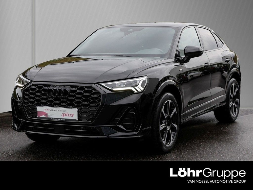 Audi Q3 2023 г. Чёрный, пробег 24998 км