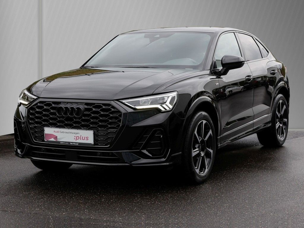 Audi Q3 2023 г. Чёрный, пробег 24998 км