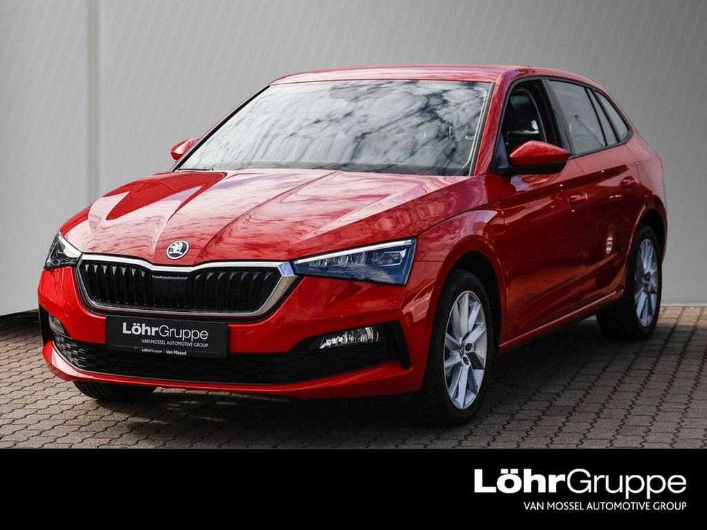 Skoda Scala 2022 г. Красный, пробег 42949 км