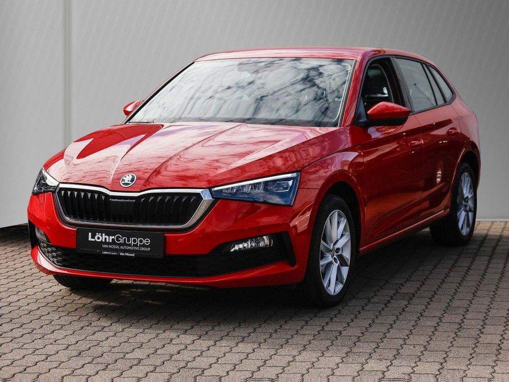 Skoda Scala 2022 г. Красный, пробег 42949 км