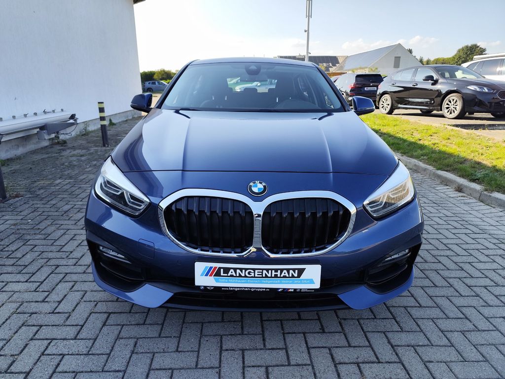 BMW 118 2021 г. Синий, пробег 45854 км