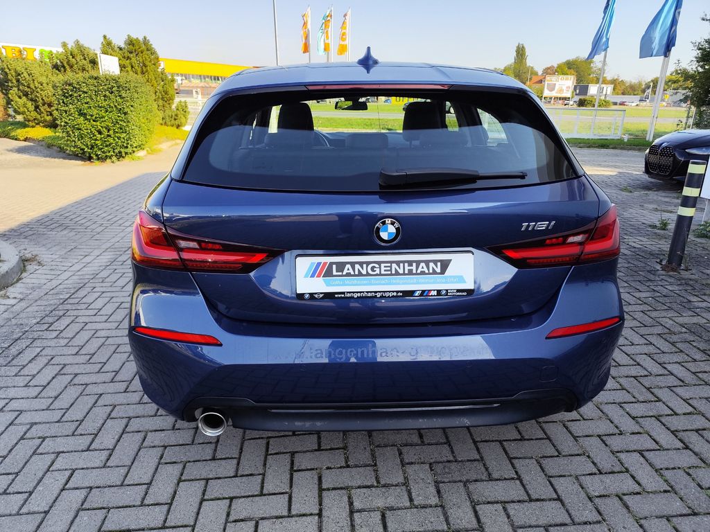BMW 118 2021 г. Синий, пробег 45854 км