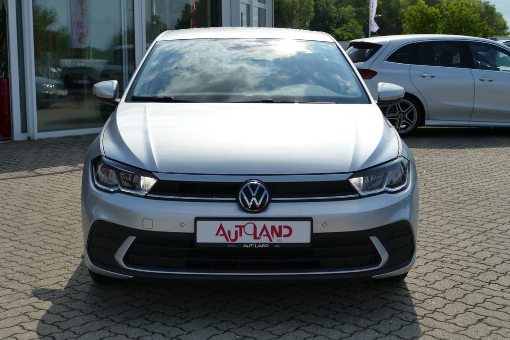 Volkswagen Polo 2023 г. Серебристый, пробег 42504 км