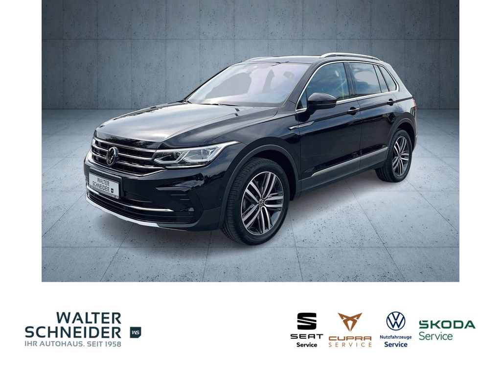 Volkswagen Tiguan 2023 г. Чёрный, пробег 50950 км