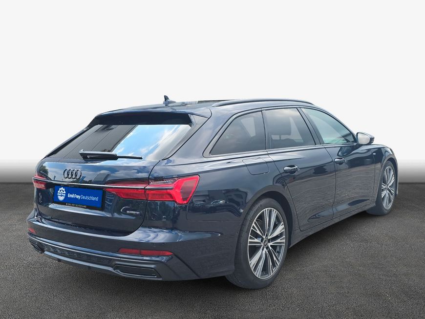 Audi A6 2022 г. Синий, пробег 57300 км