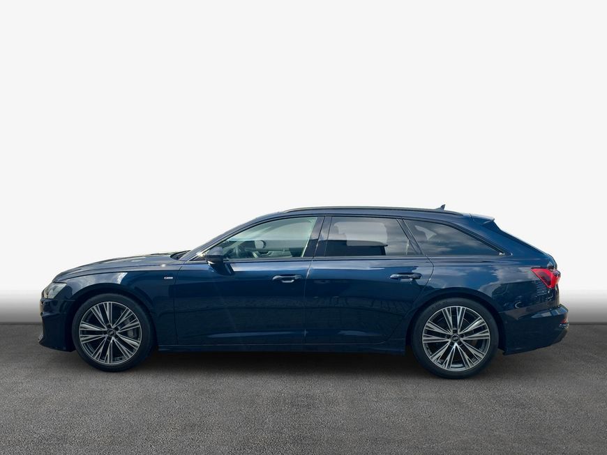 Audi A6 2022 г. Синий, пробег 57300 км
