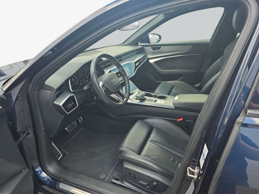 Audi A6 2022 г. Синий, пробег 57300 км