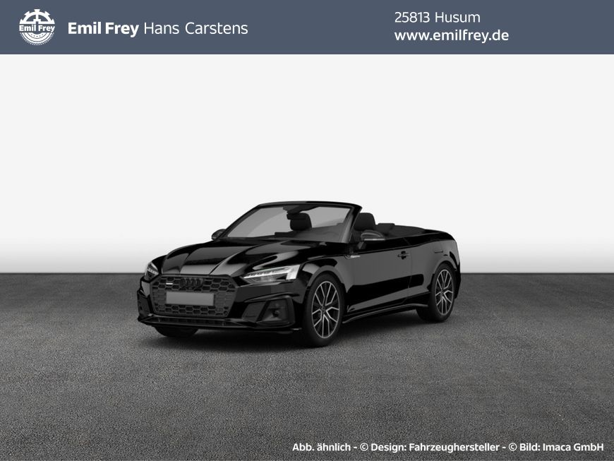 Audi A5 2022 г. Чёрный, пробег 47750 км