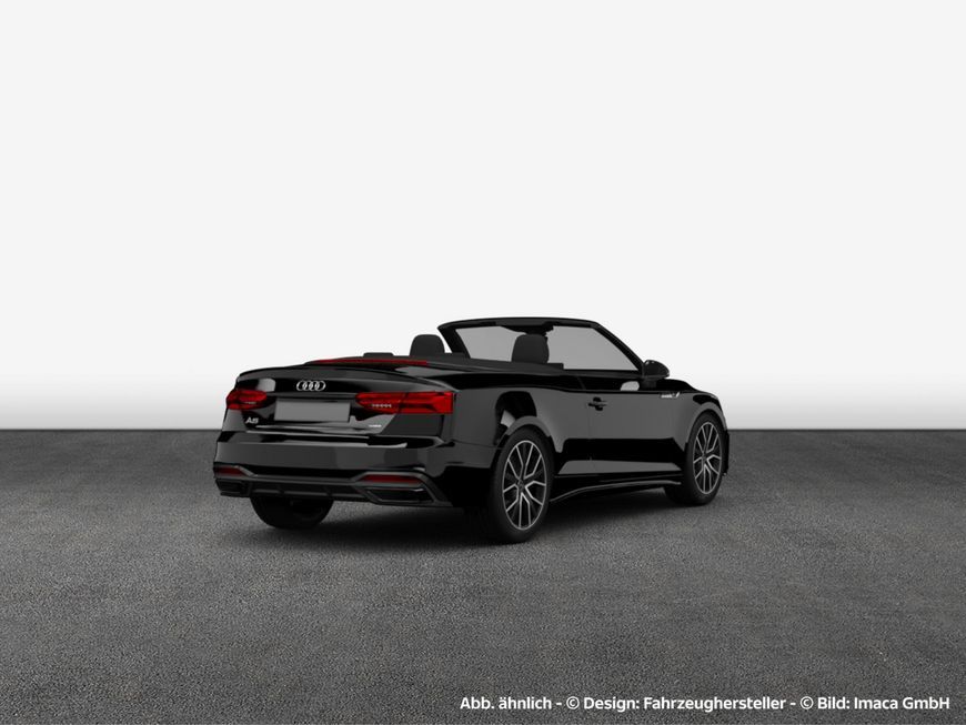 Audi A5 2022 г. Чёрный, пробег 47750 км