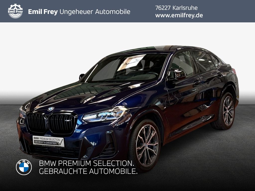 BMW X4 M40 2023 г. Синий, пробег 47932 км