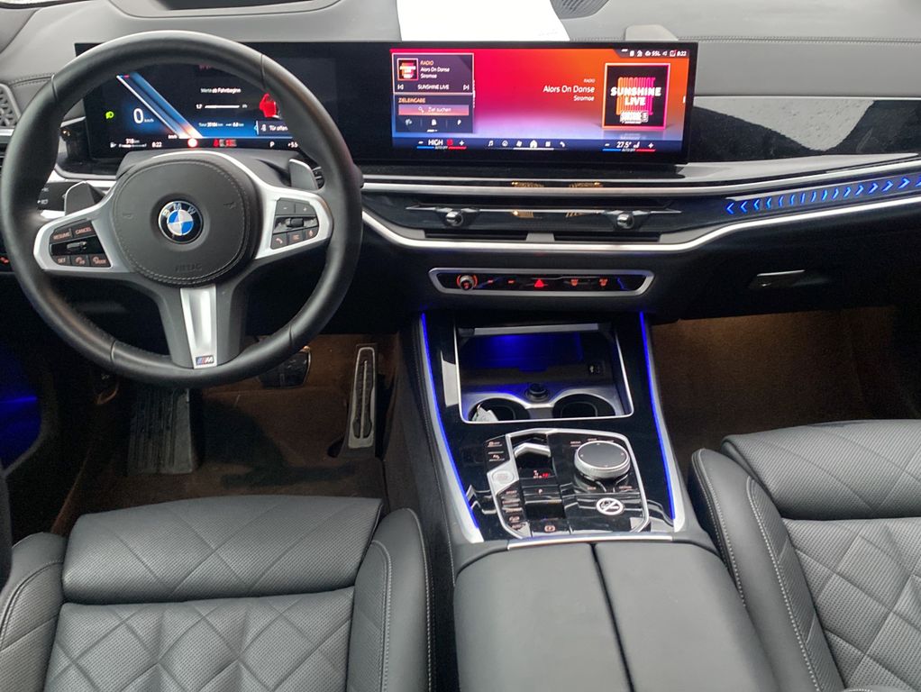BMW X5 2024 г. Белый, пробег 25200 км
