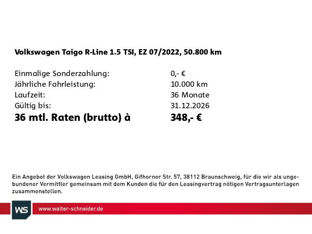 Volkswagen Taigo 2022 г. Серый, пробег 50800 км