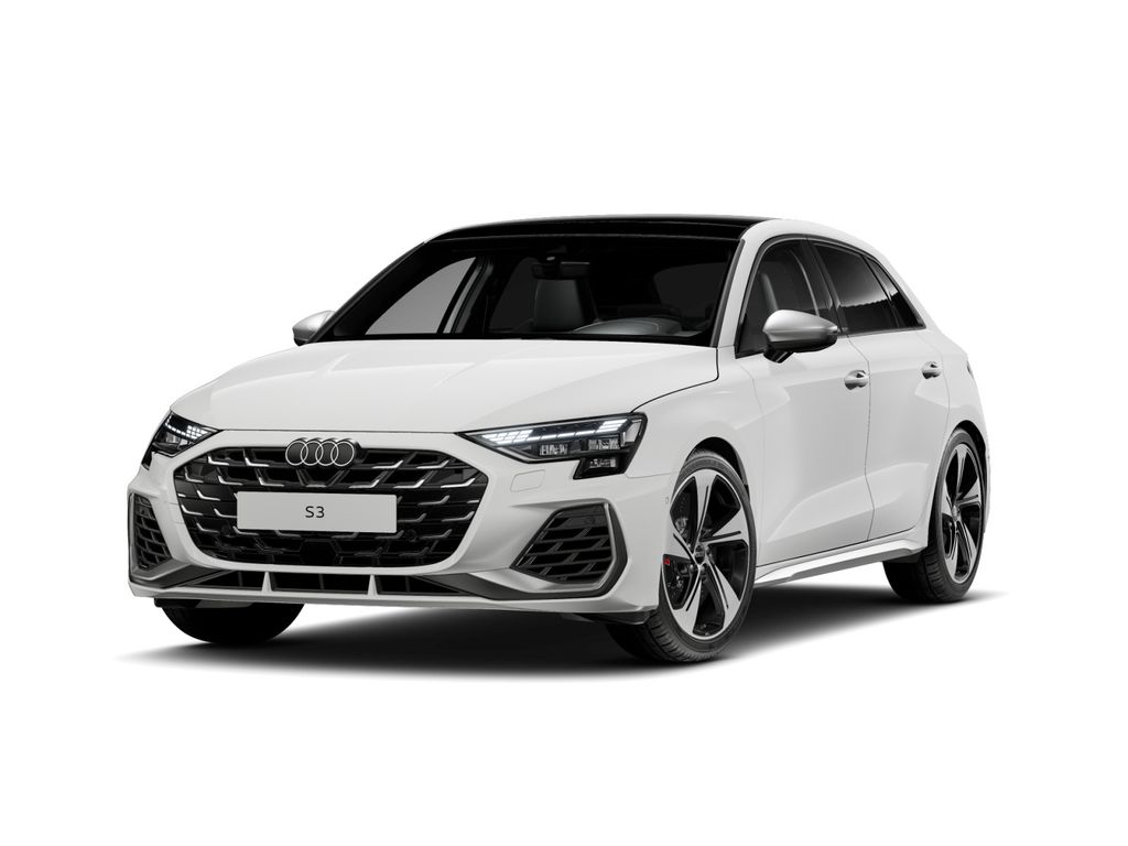 Audi S3 2025 г. Белый, пробег 9650 км
