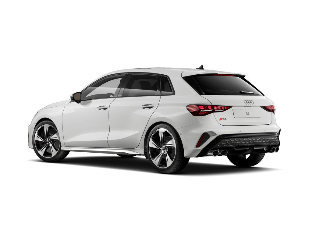 Audi S3 2025 г. Белый, пробег 9650 км
