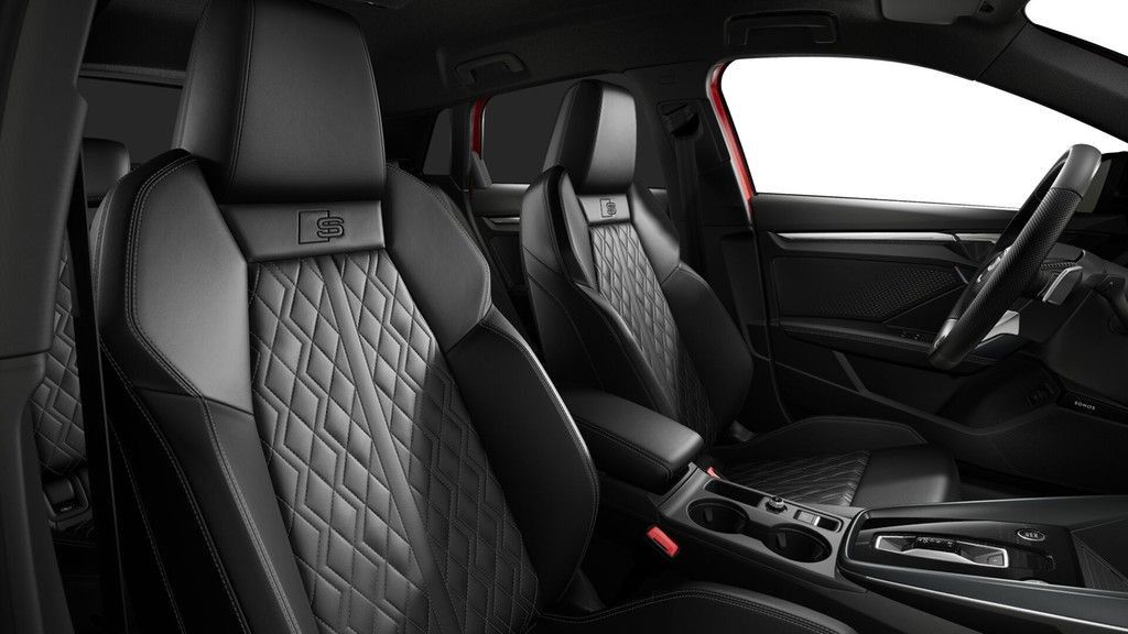 Audi A3 2024 г. Красный, пробег 35130 км