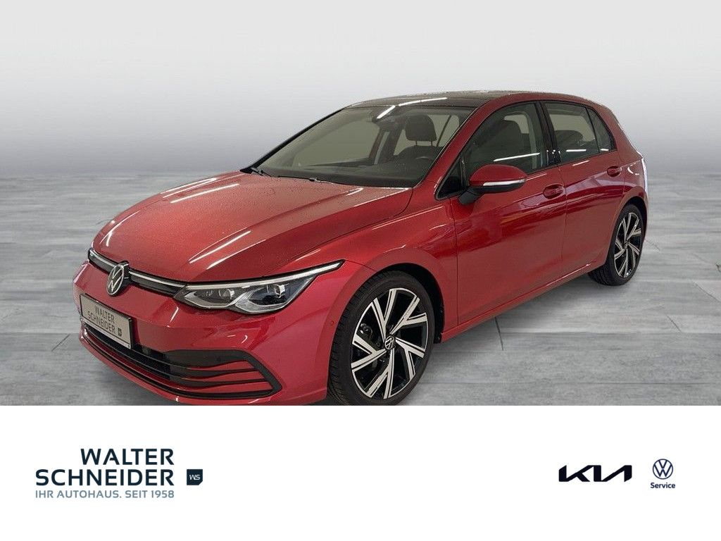 Volkswagen Golf 2023 г. Красный, пробег 39100 км