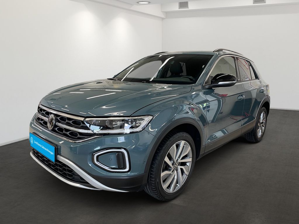 Volkswagen T-Roc 2023 г. Синий, пробег 51215 км