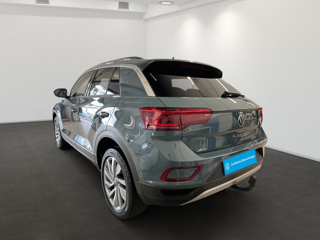 Volkswagen T-Roc 2023 г. Синий, пробег 51215 км
