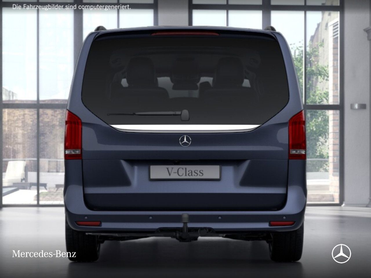Mercedes-Benz V 300 2023 г. Синий, пробег 58085 км
