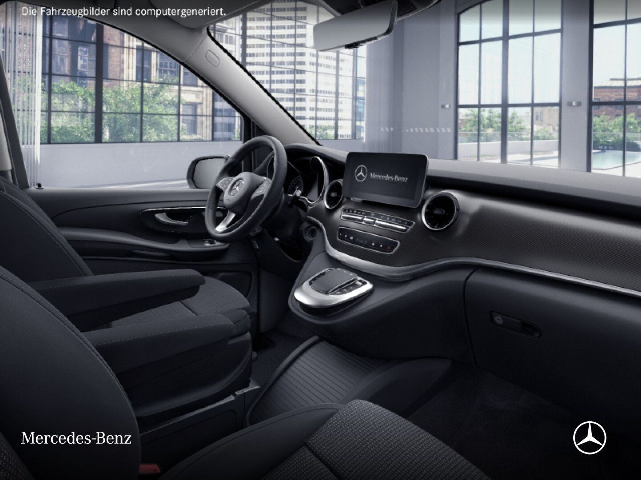 Mercedes-Benz V 300 2023 г. Синий, пробег 58085 км