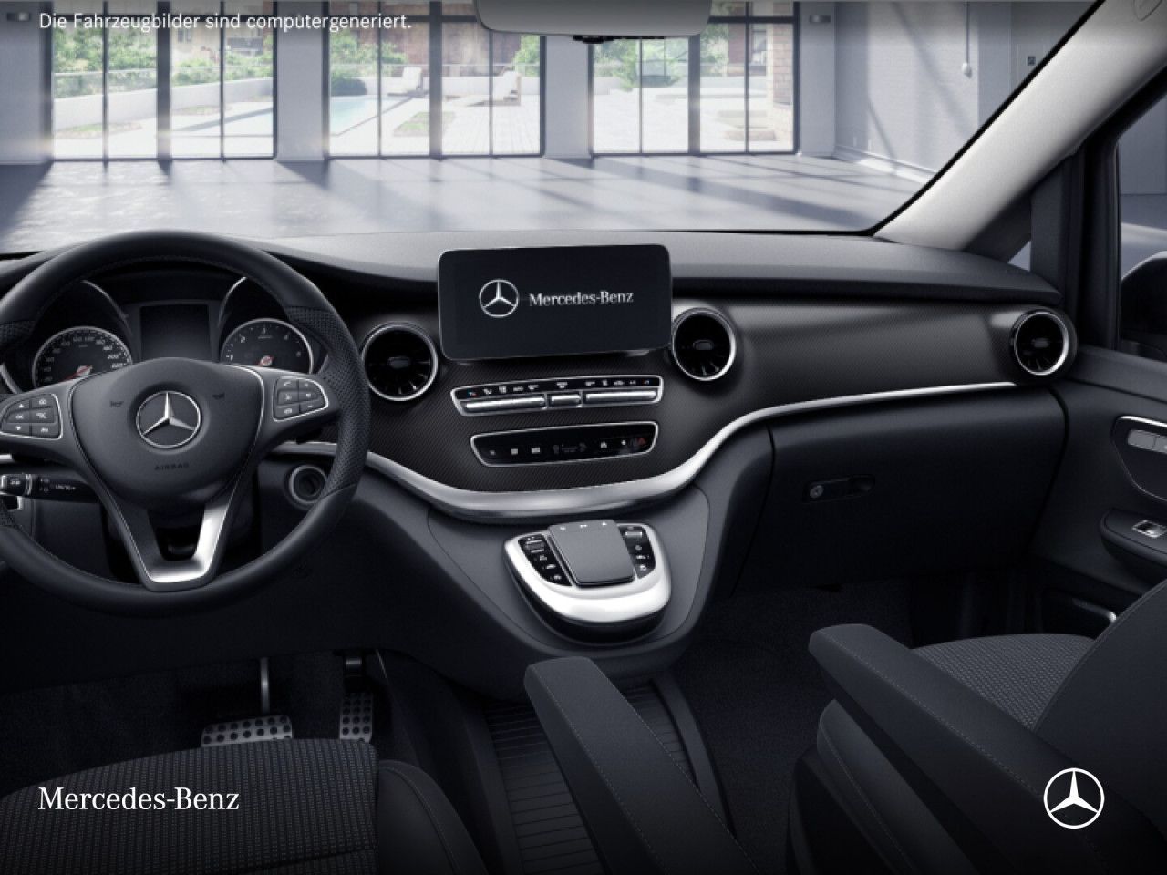 Mercedes-Benz V 300 2023 г. Синий, пробег 58085 км